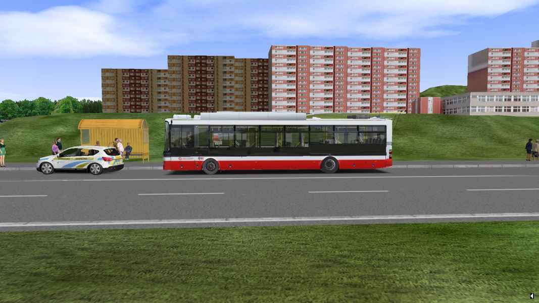 OMSI 2 SOR TNB 12 parcialny trolejbus